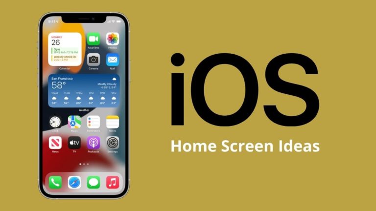 iOS 16 Home Screen Ideas