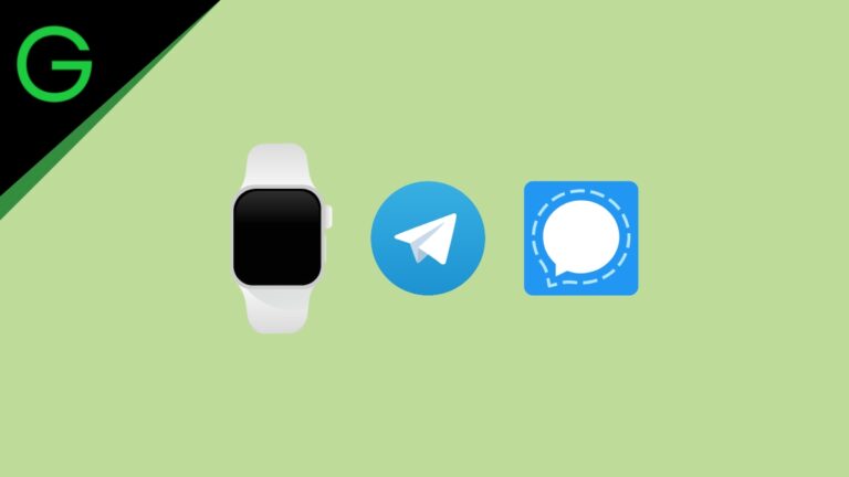 Telegram Signal apps on Apple Watch